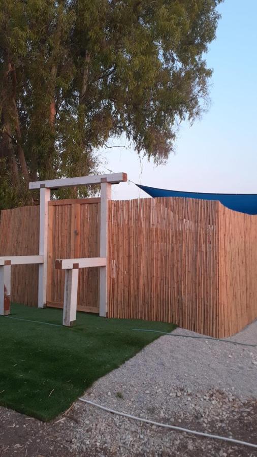 אצל דוד בכפר Lejlighed Kfar Gidon Eksteriør billede